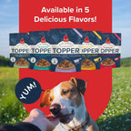 Authentic imported USA pet food topper 5.5 Ounce bag display