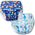 Joyo Roy reusable swim diapers front view with marine print