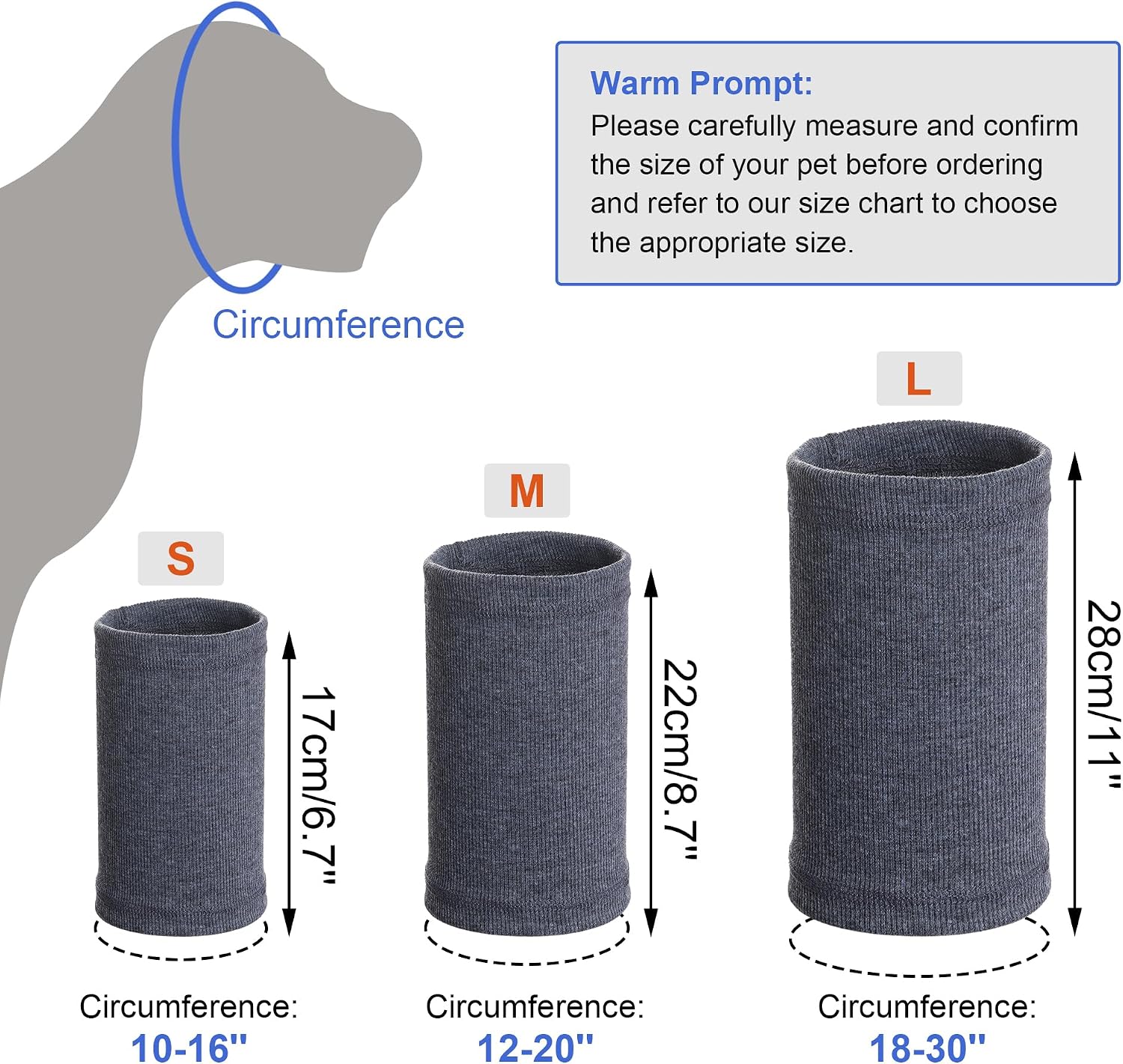 Small grey dog ear muff hoodie for anxiety relief