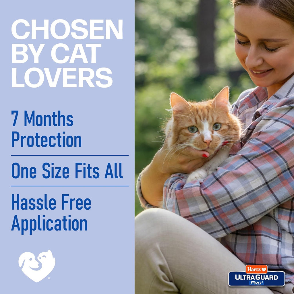 Hartz UltraGuard Pro feline flea collar application instructions image