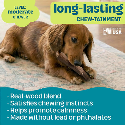 Pupstages non toxic pet chew stick texture detail for dental health