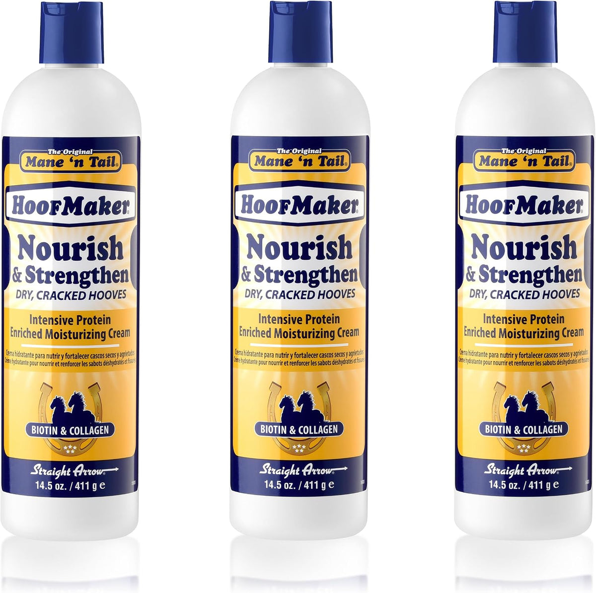 Authentic USA imported Original Mane 'n Tail Hoofmaker Hand and Nail Therapy lotion bottle for Indian consumers.
