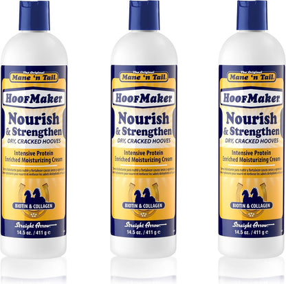 Authentic USA imported Original Mane 'n Tail Hoofmaker Hand and Nail Therapy lotion bottle for Indian consumers.