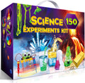 UNGLINGA 150 Experiments Science Kit packaging front view showing STEM educational toy details.
