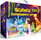 UNGLINGA 150 Experiments Science Kit packaging front view showing STEM educational toy details.