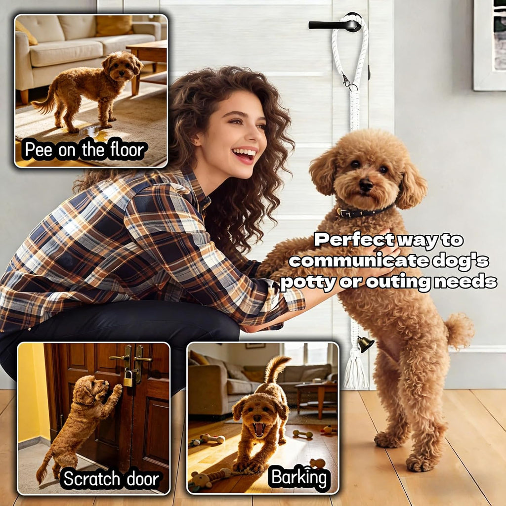 Yayaboqu dog doorbell hardware and durable knot construction details