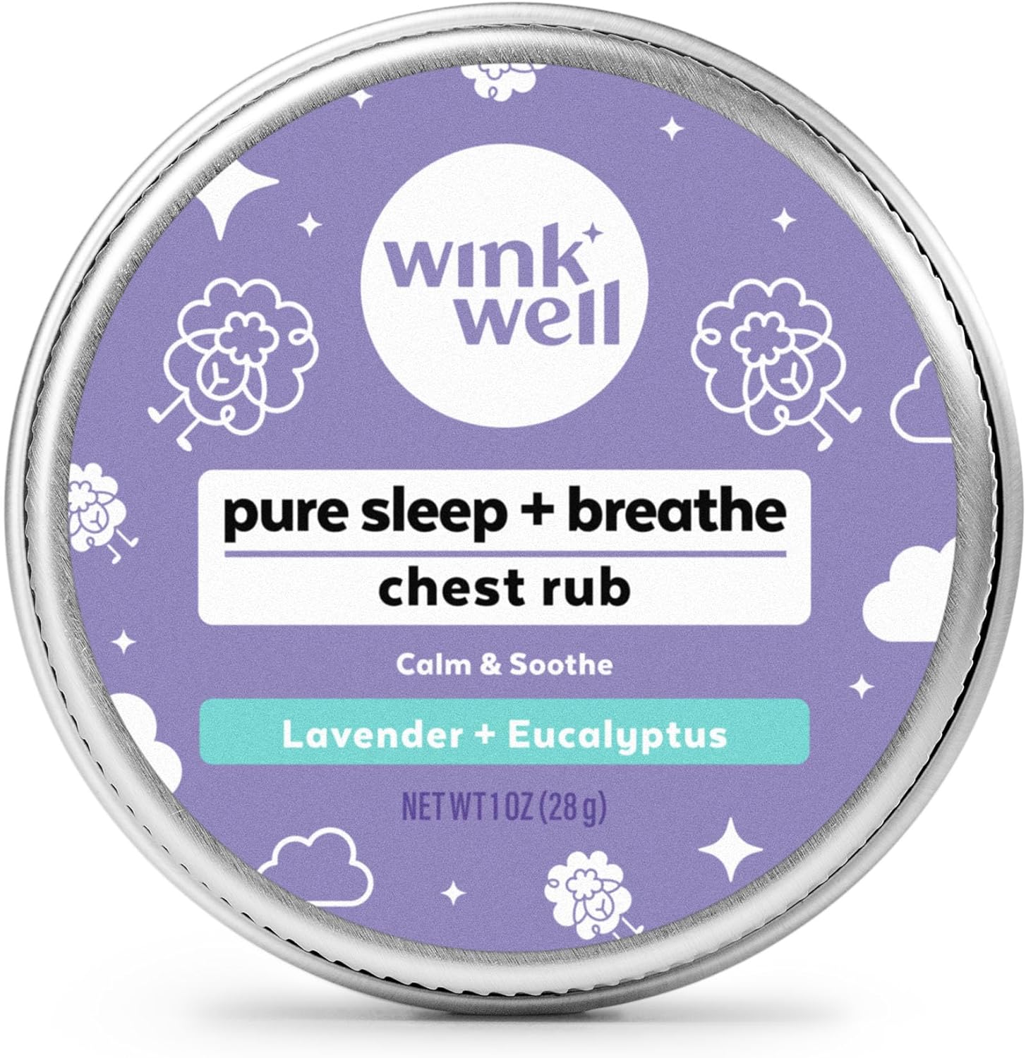 Wink Naturals Wink Well Sleep and Breathe Chest Rub front view packaging