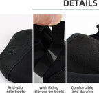 Side view of Etial anti-slip dog shoe for injury