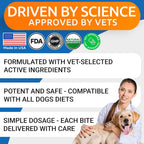 Bark&Spark dog allergy treats with omega three fish oil and quercetin for dry skin