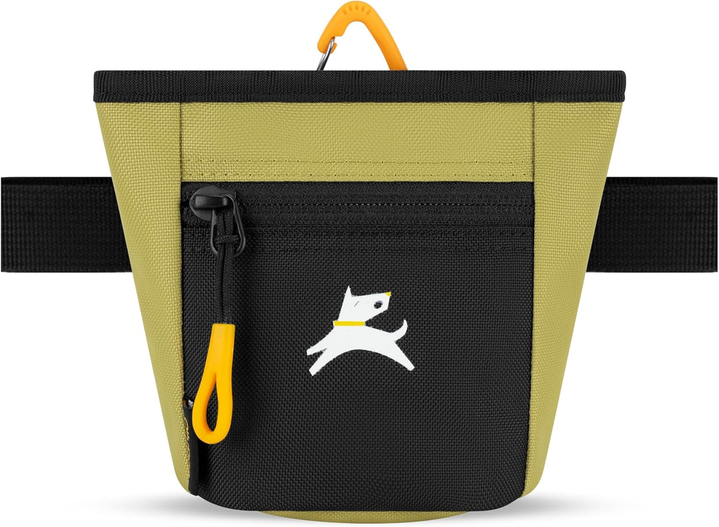 OllyDog, Goodie Treat Bag, Dog Treat Training Pouch | Magnetic Closure | 3 Ways to Wear | Hands-Free Waist Belt | Water-Resistant Recycled Vegan Fabric (Raven S'25) - Image 15