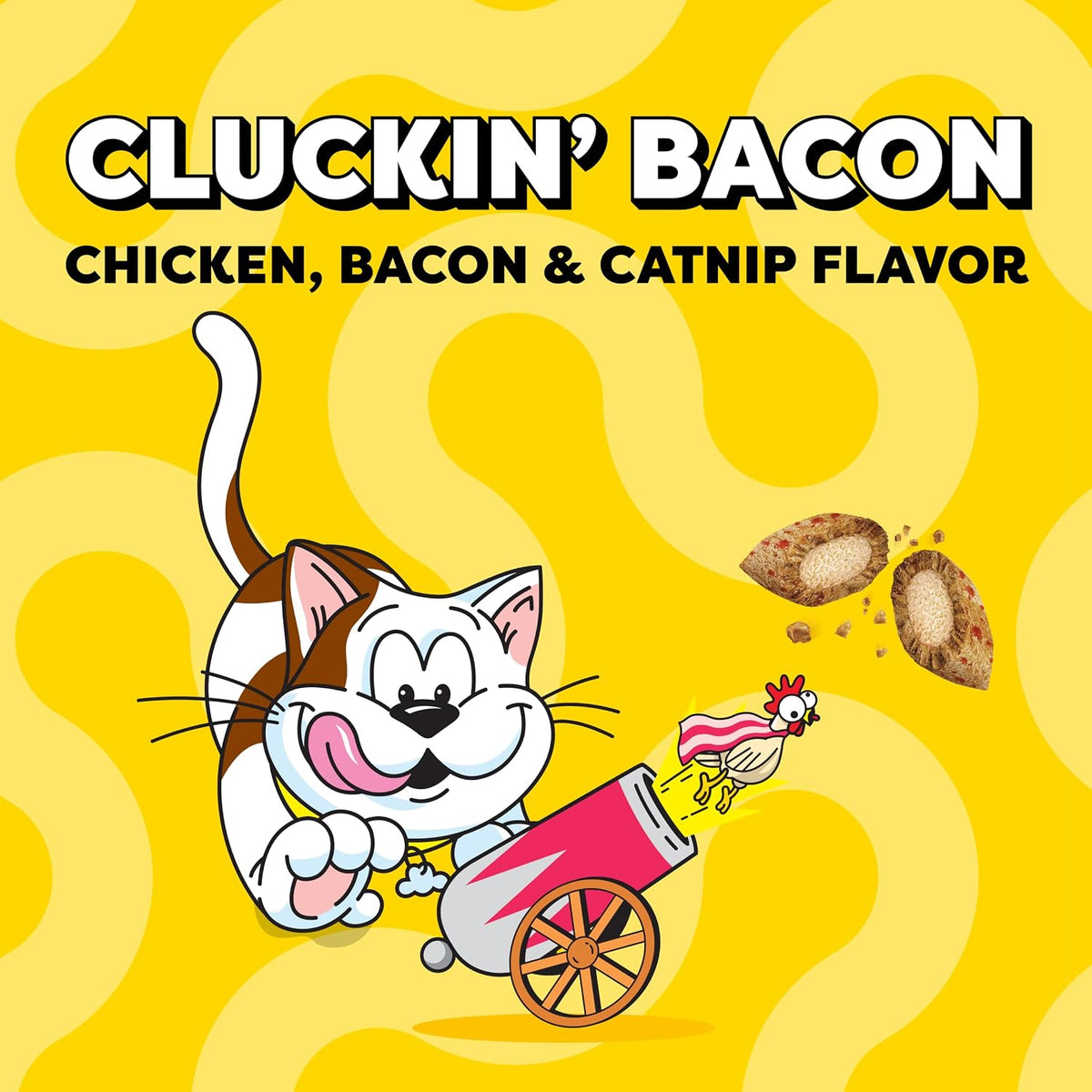 Temptations Wacky Blasts Cat Treats, Cluckin' Bacon Flavor, 16 oz - Image 4