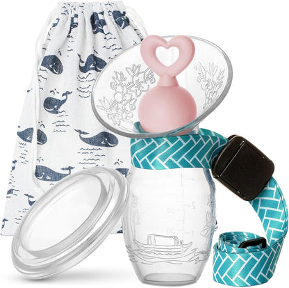 BumbleBee manual breast pump front view in gift box packaging