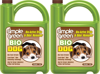Simple Green Bio Active Stain & Odor Remover for Pet & Carpet- Pet & People Safe (1 Gal), Milky White, 128 Fl Oz (Pack of 1) - Image 5