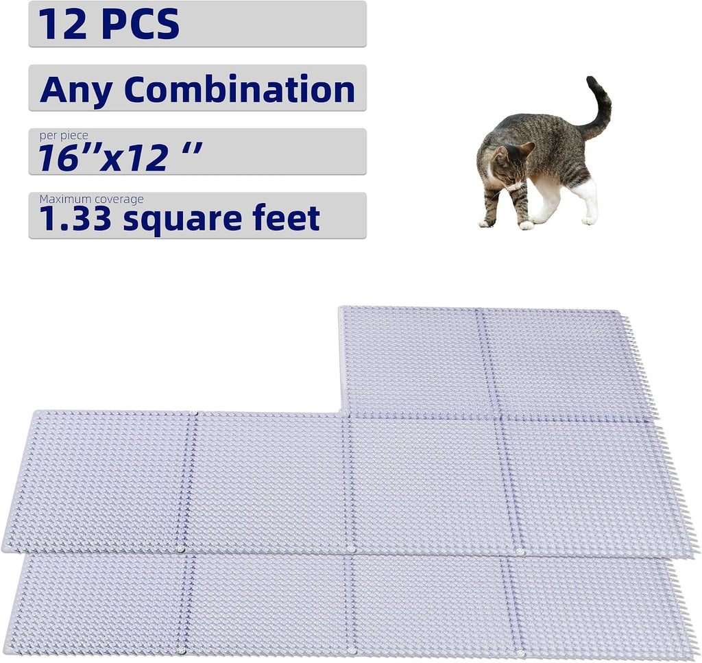 Bytebay cat training mat on indoor furniture
