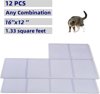 Bytebay cat training mat on indoor furniture