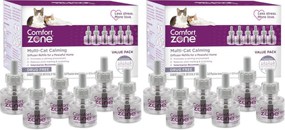 Comfort Zone calming diffuser bottle demonstrating the rotatable plug mechanism for upright wall placement