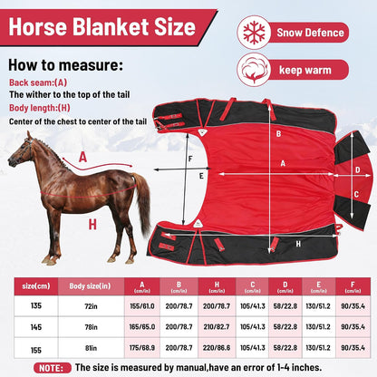 Jranter 1680D waterproof horse sheet showing double buckle front closure
