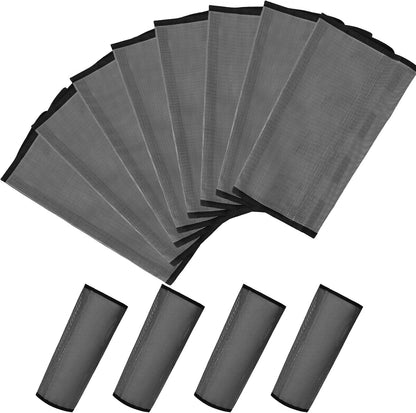 Jexine Set of 8 Mesh Fly Boots for Horse Loose Fitting Non Slip Breathable Horse Fly Leggings Protective Reduces Stress Leg Fatigue Wraps for Preventing Flies Mosquitoes Bite - Image 12