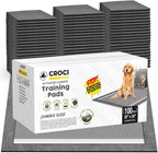 CROCI Charcoal Puppy Pads with Adhesive Tabs, 28x34in Extra Large Pee Pads for Dogs, Odor-Control Super Absorbent Quick-Dry Leak-Proof, Disposable (40 Counts) - Image 12