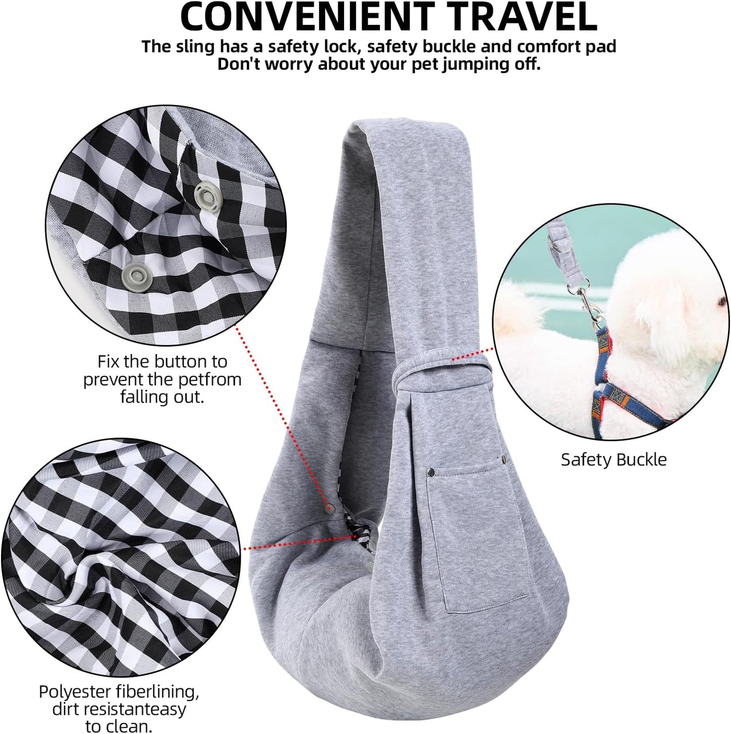 Small cat and dog carrier in soft breathable fabric