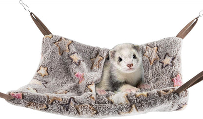 Niteangel hanging hammock nap sack front view cream star