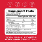 AZO Cranberry Pills for Women & Men, Urinary Tract Health, 100 Softgels - Image 8