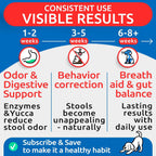 Bark And Spark premium USA imported dog coprophagia treatment