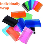 Lemecima vibrant color dandruff removal combs for cats dogs and rabbits