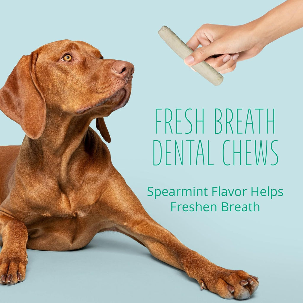 Close up of Better Belly zero grain gluten free dental chew rolls