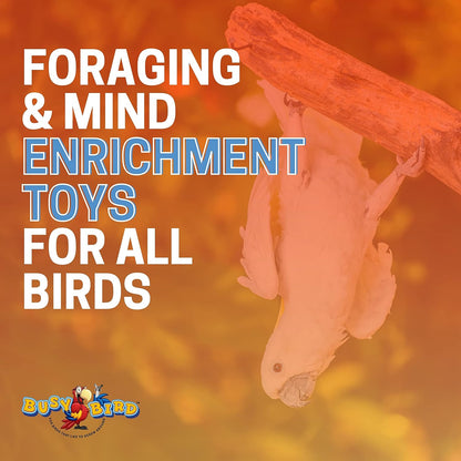Bird Toys for Large Birds (Spinner) Stainless Steel Bird Toy with Traveling Spinner | Macaw Toys | Durable Puzzle Enrichment Toy for Medium to Large Birds Cockatoos Parrots | Bird Cage Accessories - Image 9