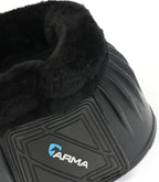 Shires Arma bell boots SupaFleece trim detail