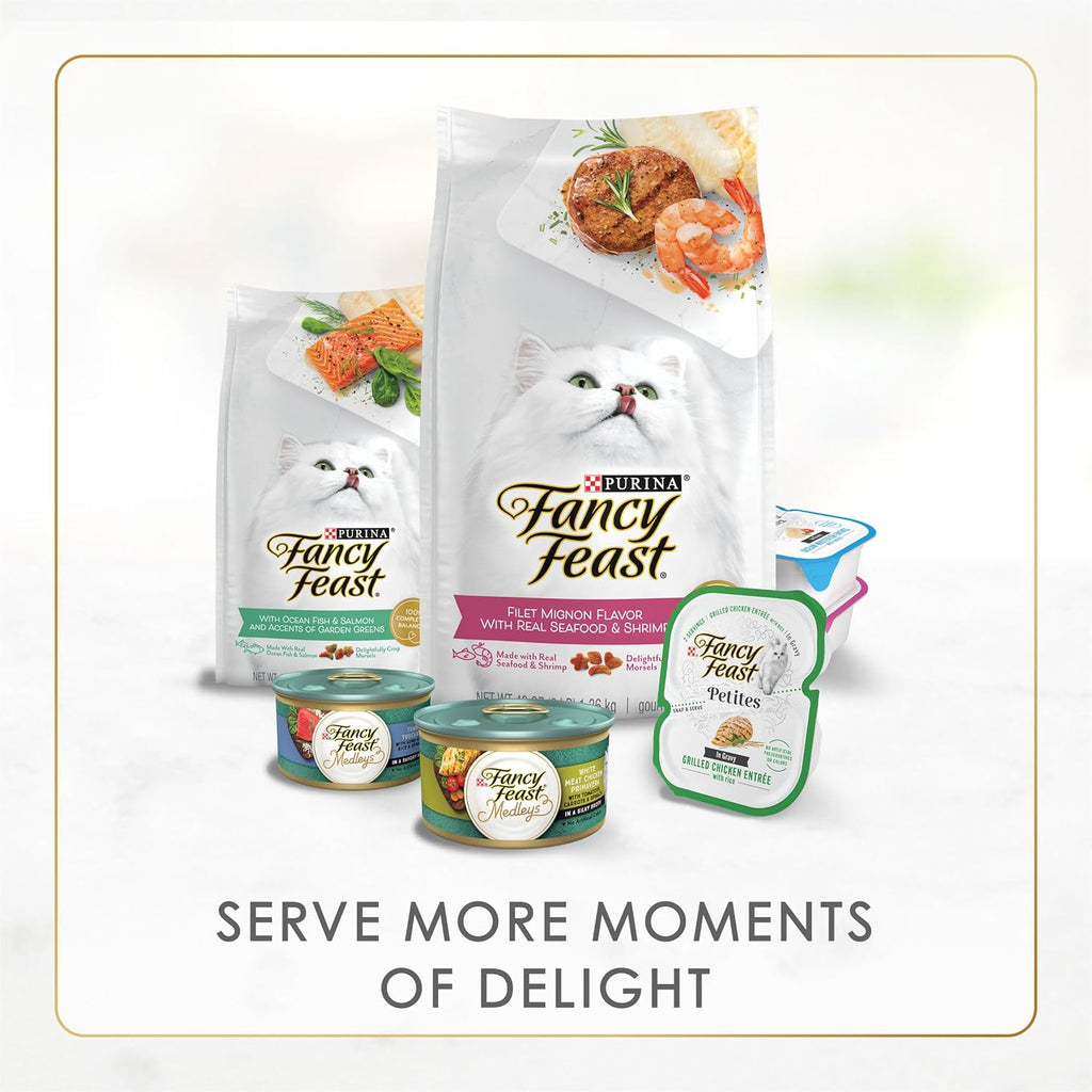 Purina Fancy Feast Gravy Lovers Variety Pack imported USA label