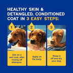 Douxo skin friendly safe pet conditioner packaging view