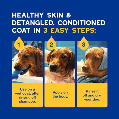 Douxo skin friendly safe pet conditioner packaging view