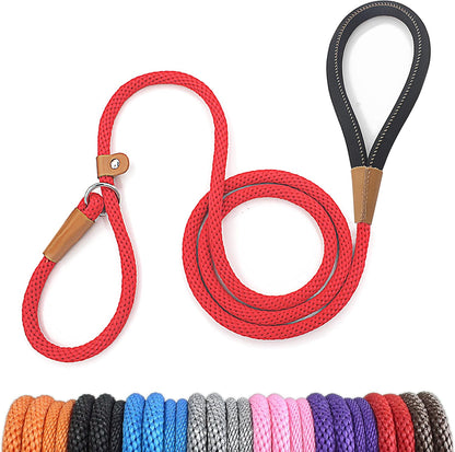lynxking Dog Leash Slip Lead 5 6 8 FT Dog Training Leash Strong Heavy Duty Rope No Pull Training Lead Leashes for Dogs - Image 10