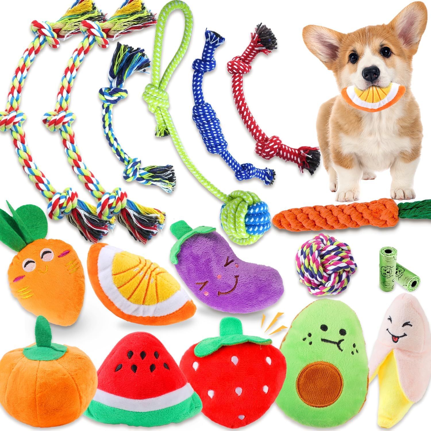 MRSOHRET boredom busting dog toys variety pack for anxiety relief