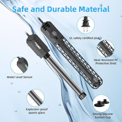 Freesea aquarium heater safety protective cover detail