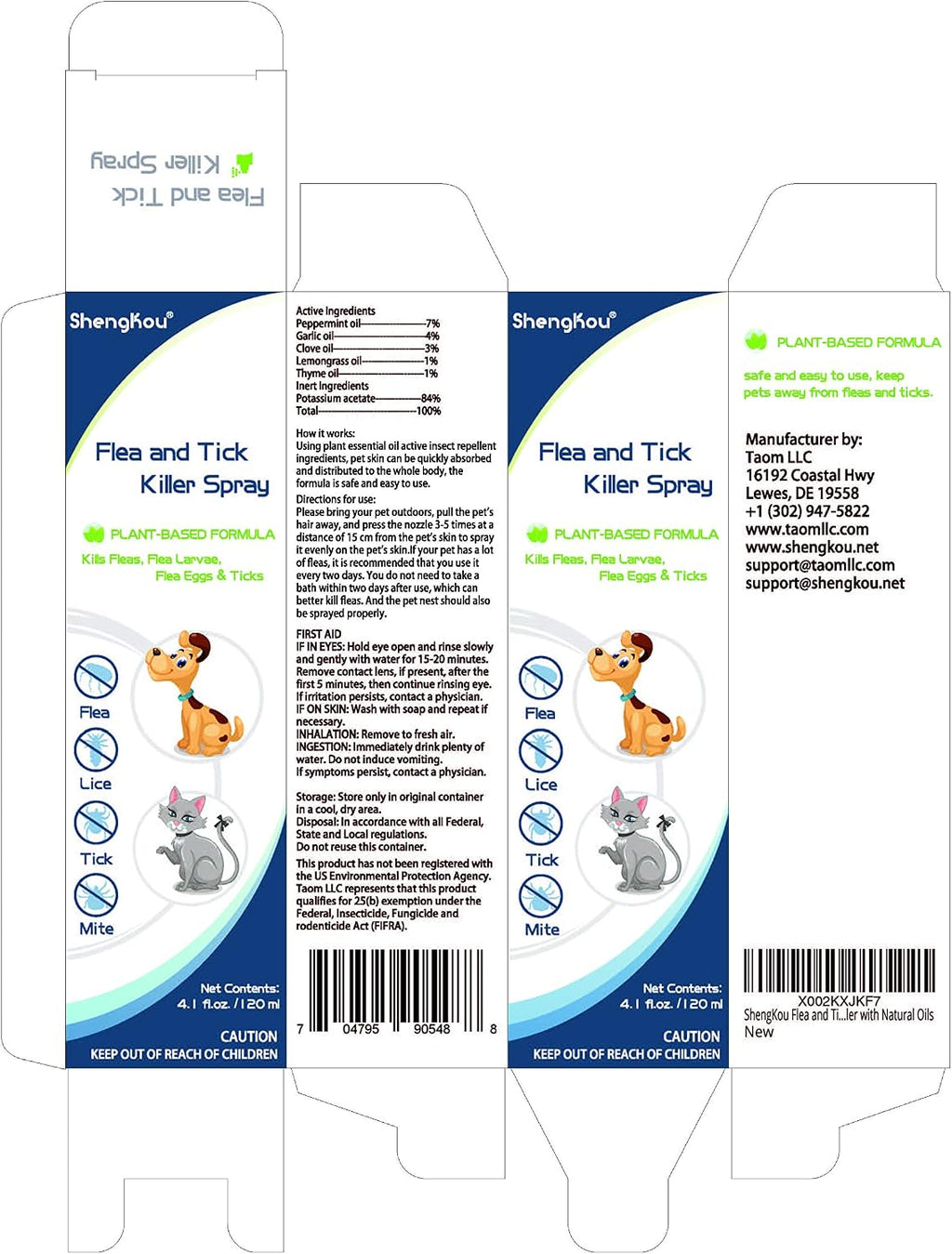 Flea and Tick Spray for Pets and Home - Plant-Based Essential Oil Formula - Natural and Effective Treatment for Ticks, Fleas and Insects - Indoor and Outdoor Use - Charity Donation Included - Image 9