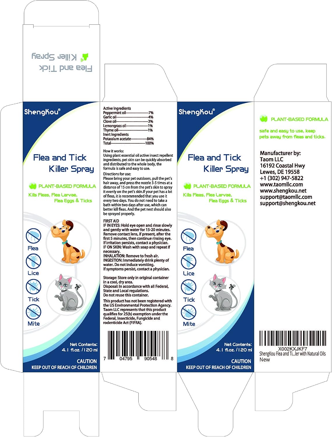 Flea and Tick Spray for Pets and Home - Plant-Based Essential Oil Formula - Natural and Effective Treatment for Ticks, Fleas and Insects - Indoor and Outdoor Use - Charity Donation Included - Image 9