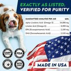 StrellaLab dog premium fish oil soft chews for seasonal allergies