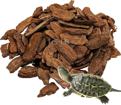 Hamiledyi reptile bark bedding front view package of natural terrarium substrate