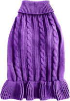 Extra small pet apparel showcasing the underside fit and stretchable hemline