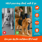 Steady Paws mobility sling with fleece padding
