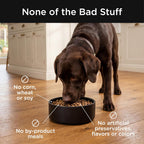 Go! Solutions dry dog food with grains ingredient list and feeding guide