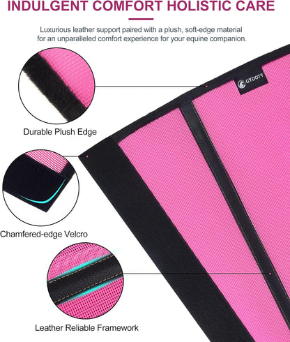 LEAFOREST non slip leg protection mesh texture view