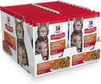 Hill's Science Diet Adult 1-6 Wet Cat Food Variety Pack, Chicken, Tuna, & Ocean Fish, 2.8 oz. Pouches, 12-Pack - Image 10