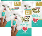 Purina Fancy Feast Squeezable Cat Treats Tube, Savory Puree Naturals with Natural Tuna in a Demi-Glace - 0.35 Ounce (Pack of 12) - Image 12