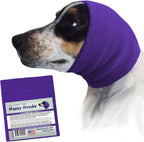 Happy Hoodie The Original Dog & Cat Calming Band - American Brand - Anxiety Relief/Noise Protection - Grooming - Thunder - Fireworks (Large, Black) - Since 2008 - Image 12