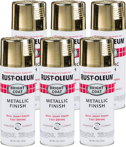 Rust-Oleum 7718830 Stops Rust Bright Coat Metallic Spray Paint, 11 Oz, Chrome (Pack of 1) - Image 15
