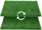 LOOBANI Dog Grass Pee Pads, Artificial Dog Grass Pads for Potty Tray, Fake Grass for Dogs to Pee On, Outdoor Indoor Pee Grass for Dog Potty(14*18 inch) - Image 10